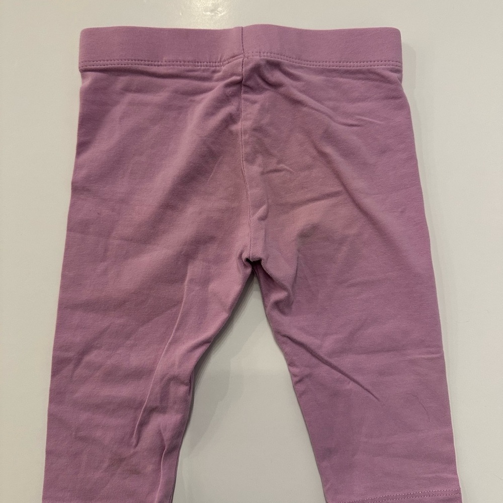 10/20$ Joe Fresh Dusty Mauve Leggings Size 2T - Picture 5 of 6